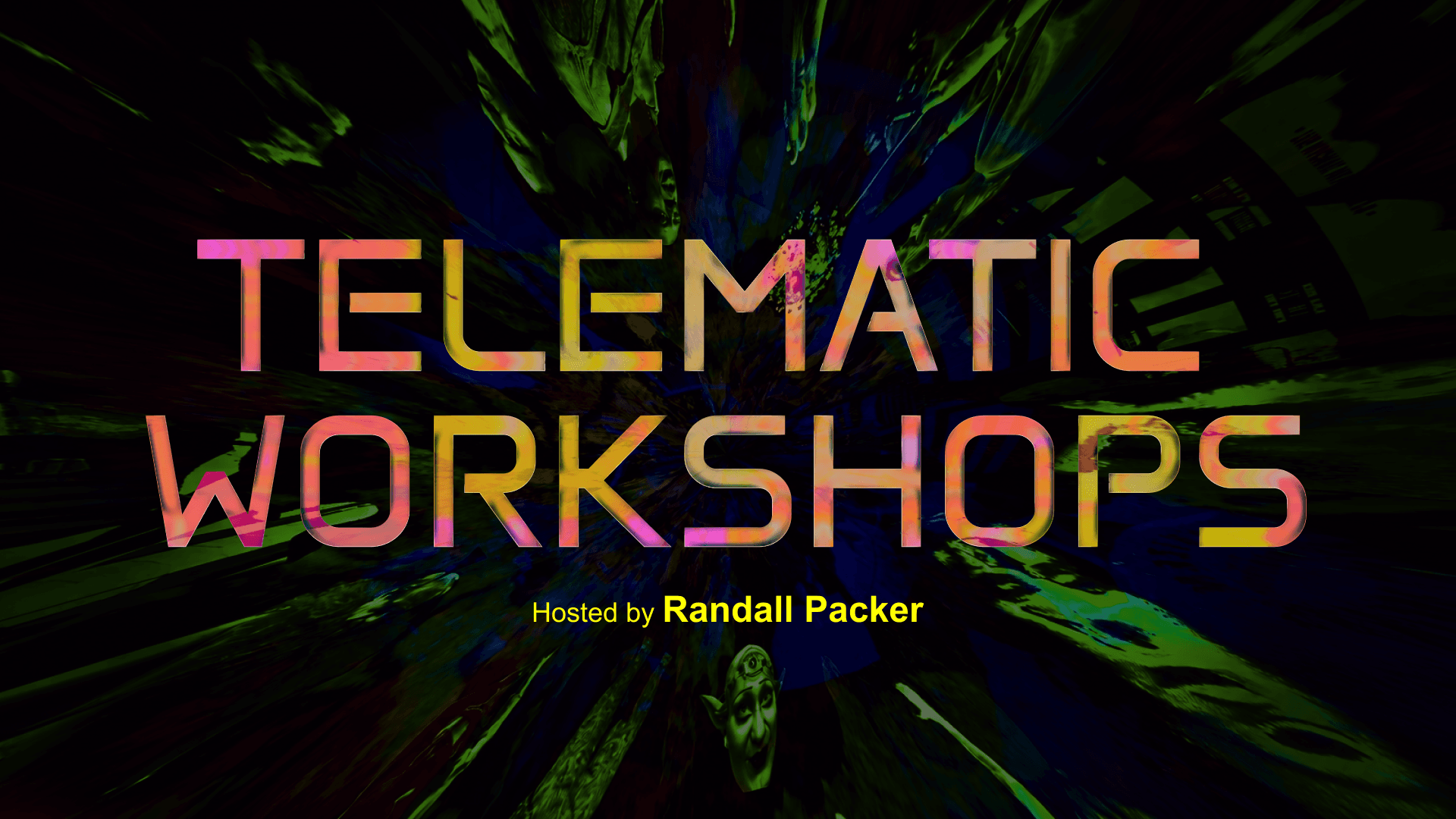 Telematic Workshops event flyer